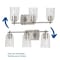 Progress Lighting Adley Collection Three-Light Bath & Vanity P300156-009 - alternate 2